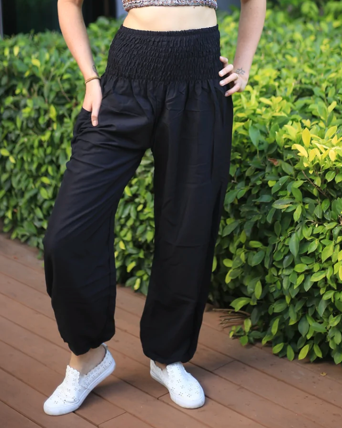 Plus Size Black Pants Moon River Apothecary Parry Sound