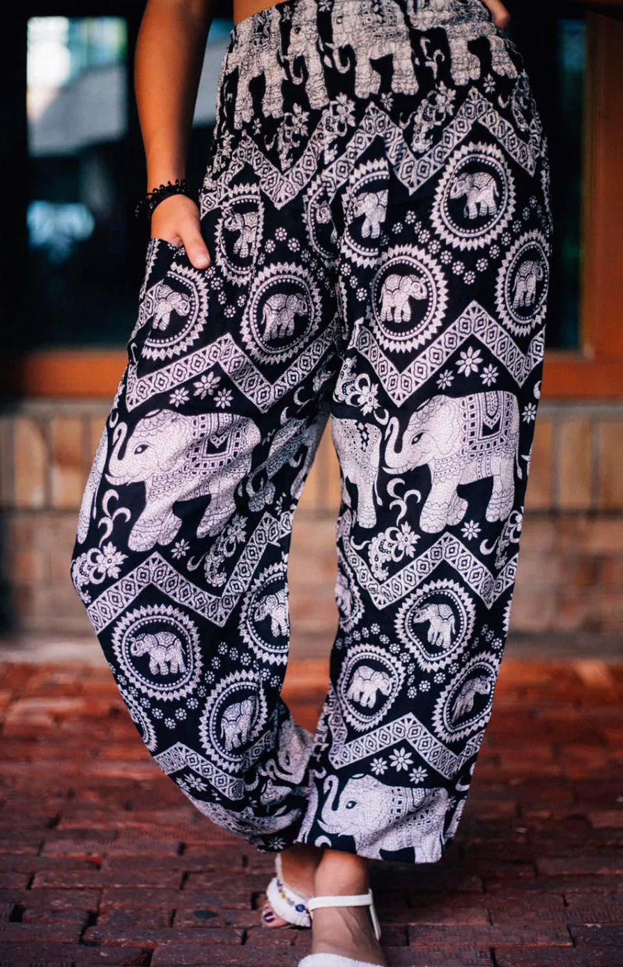 Elephant pants outfit on sale